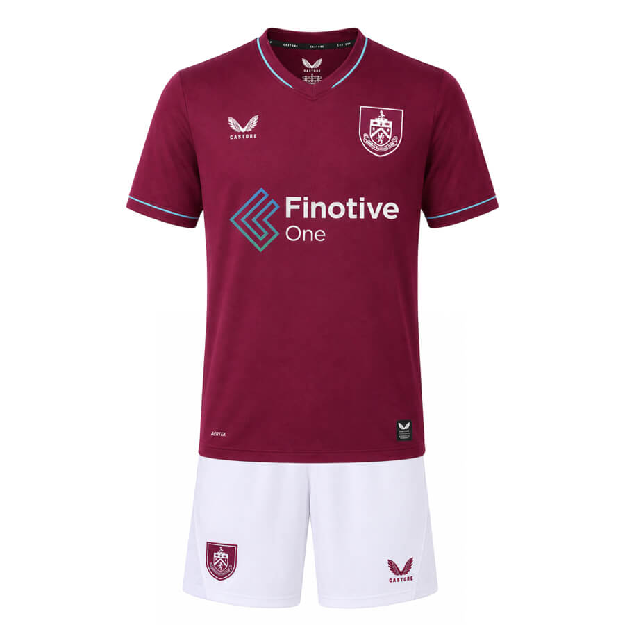 Burnley Home Kids Football Kit 26 27