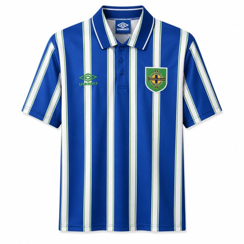Northern Ireland Away 1992 Football Shirt