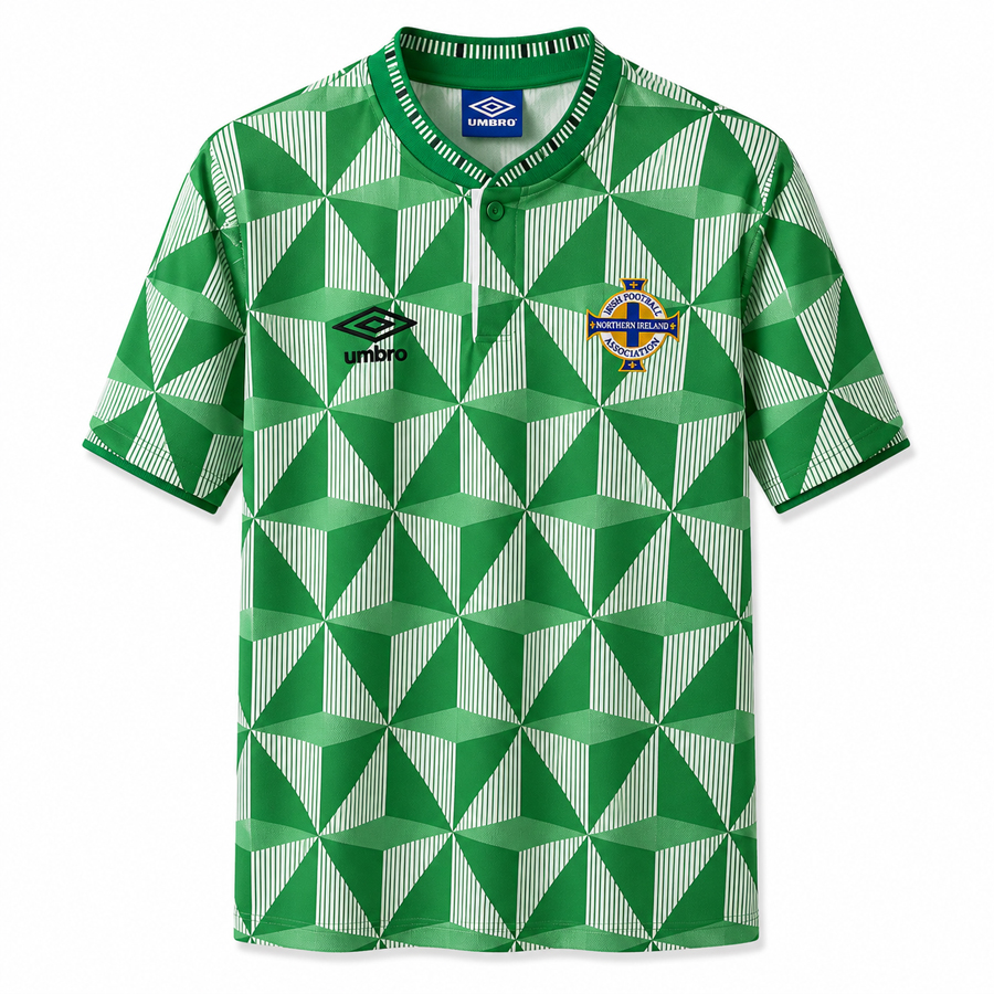 Northern Ireland Home 1990 Football Shirt