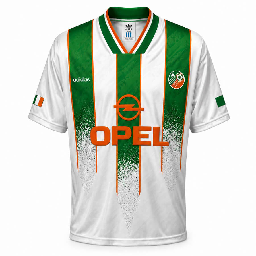 Retro Ireland Away 1994 Football Shirt