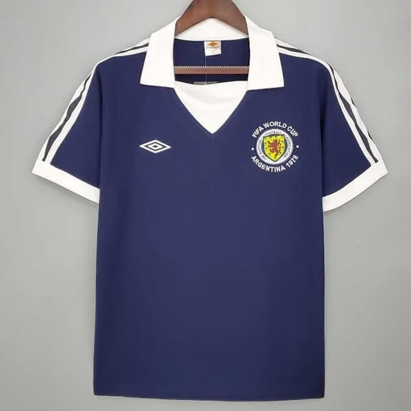 Retro Scotland Home Football Shirt 78 - SoccerLord