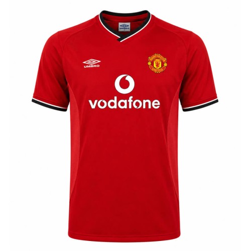 Manchester United Home 2000 2001 Football Shirt