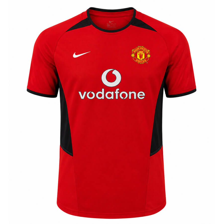 Manchester United Home 2002 2004 Football Shirt