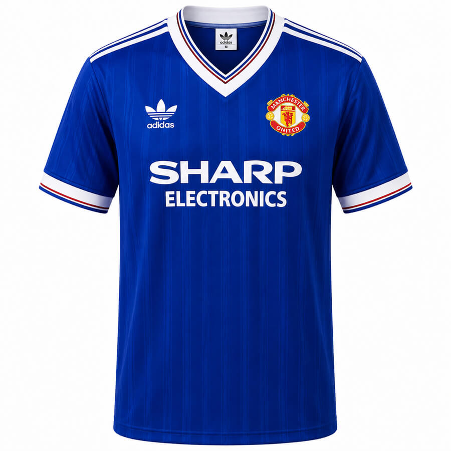 Manchester United Third 1982 1983 Football Shirt