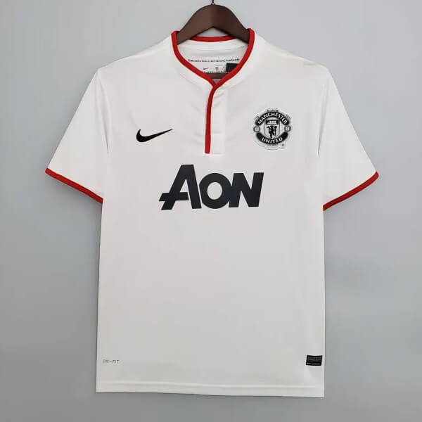 Retro Manchester United Away Football Shirt 12 13