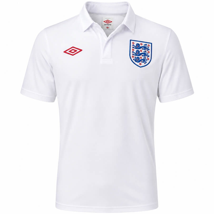 England Home 2010 Football Shirt
