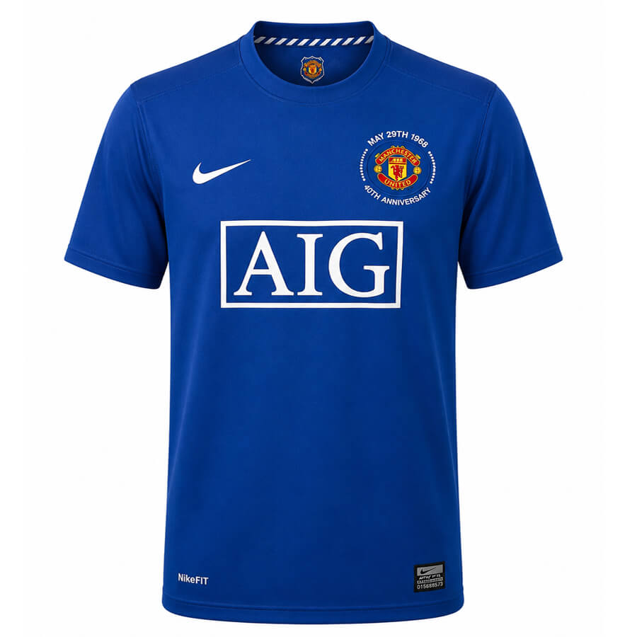 Manchester United Third 2008 2009 Football Shirt