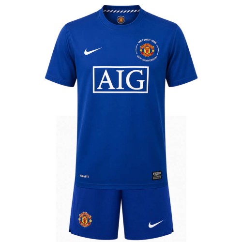 Manchester United Third 2008 2009 Kids Football Kit