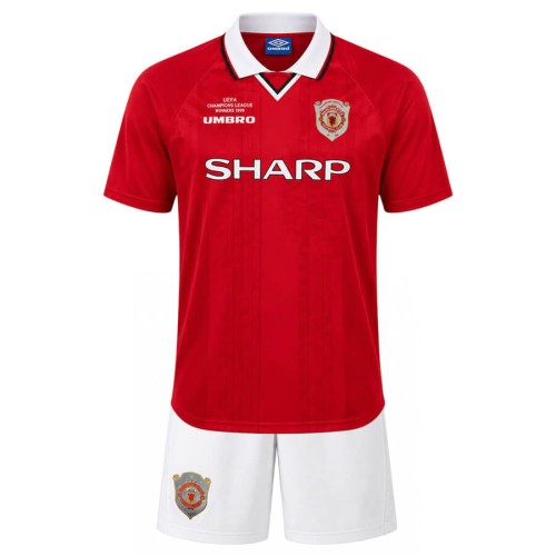 Manchester United UCL 1999 Kids Football Kit