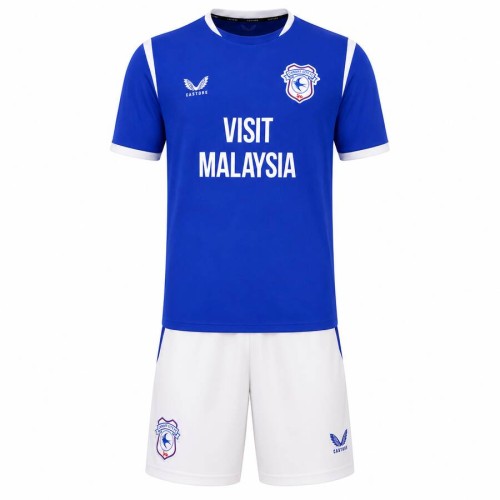 Cardiff City Home Kids Football Kit 26 27