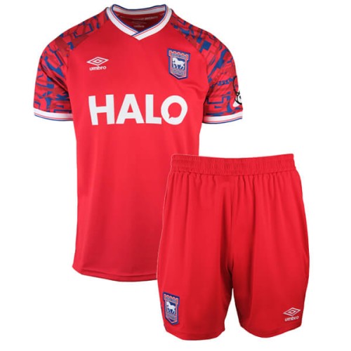 Ipswich Away Kids Football Kit 25 26