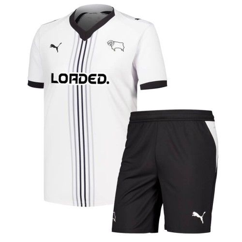 Derby County Home Kids Football Kit 26 27