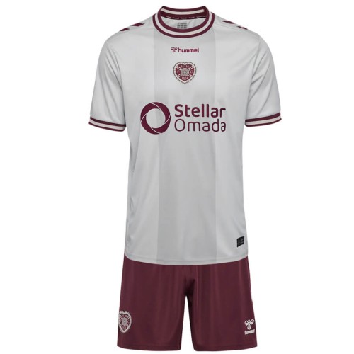 Hearts Away Kids Football Kit 26 27