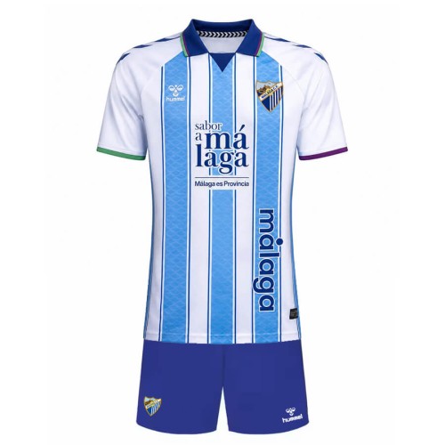 Malaga Home Kids Football Kit 26 27
