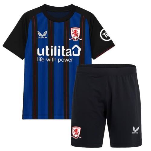 Middlesbrough Away Kids Football Kit 25 26