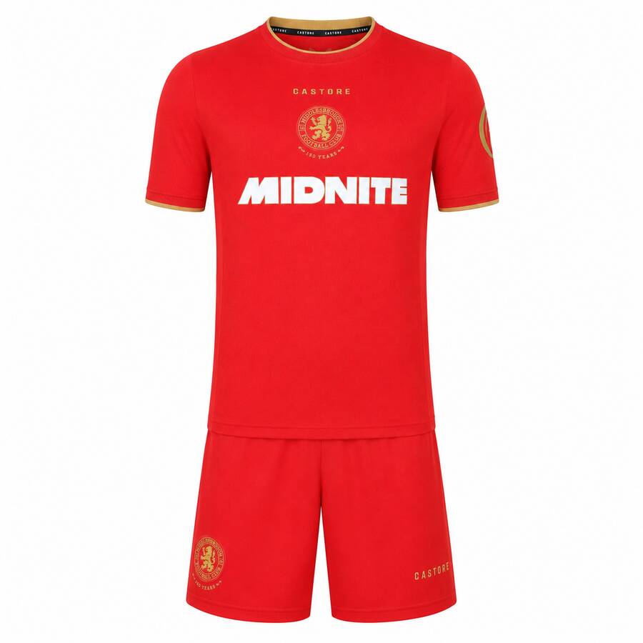 Middlesbrough Home Kids Football Kit 26 27