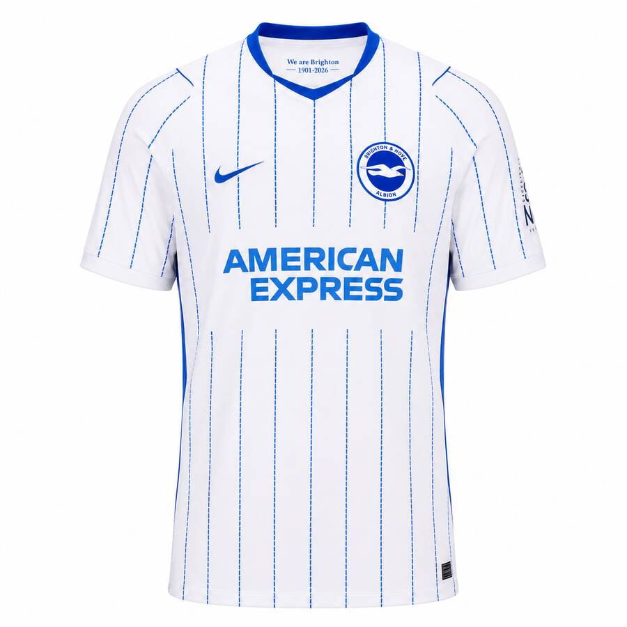 Brighton Away Player Version Football Shirt 26 27