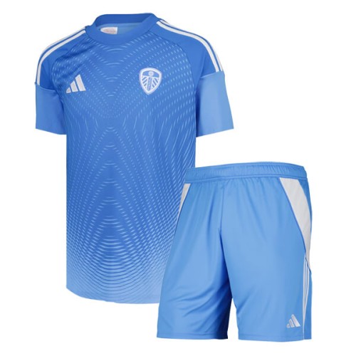 Leeds United Goalkeeper Kids Football Kit 25 26 - Blue