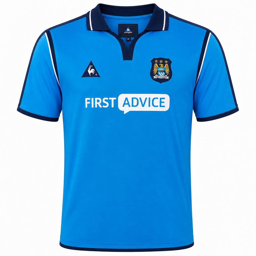 Manchester City Home 2002 2003 Football Shirt
