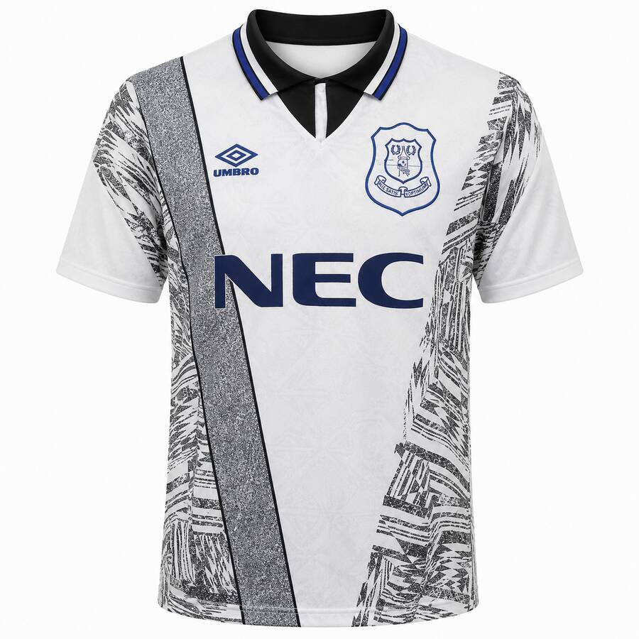 Everton Away 1994 1995 Football Shirt