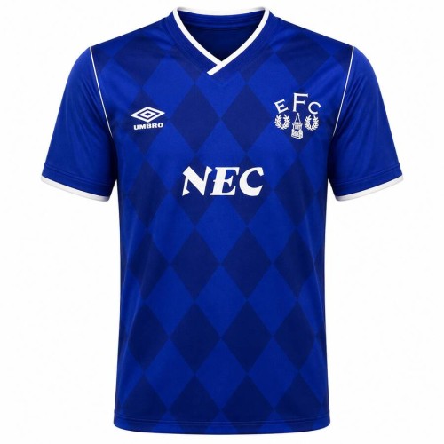 Everton Home 1986 1987 Football Shirt