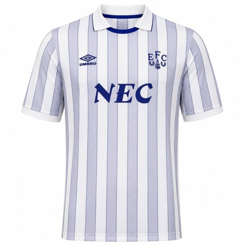 Everton Home 1988 1990 Football Shirt