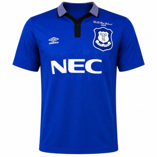 Everton Home 1995 1996 Football Shirt