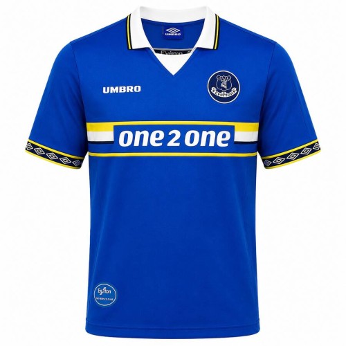 Everton Home 1997 1999 Football Shirt