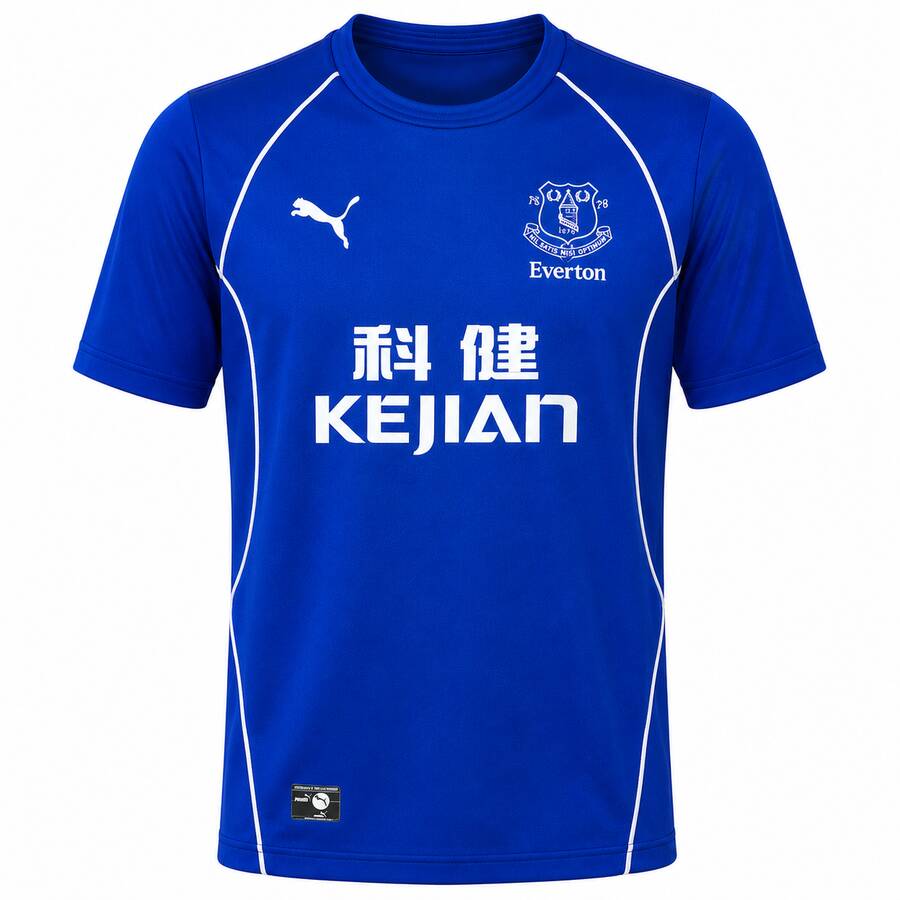 Everton Home 2002 2003 Football Shirt