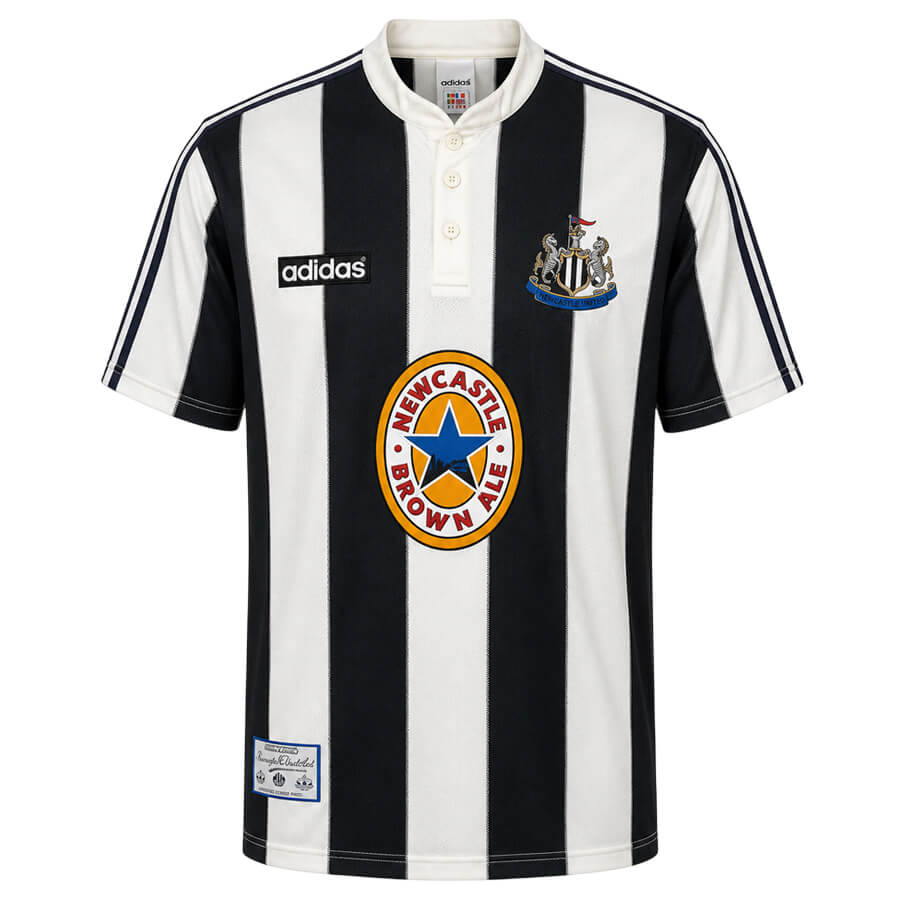 Newcastle United Home 1995 1997 Football Shirt