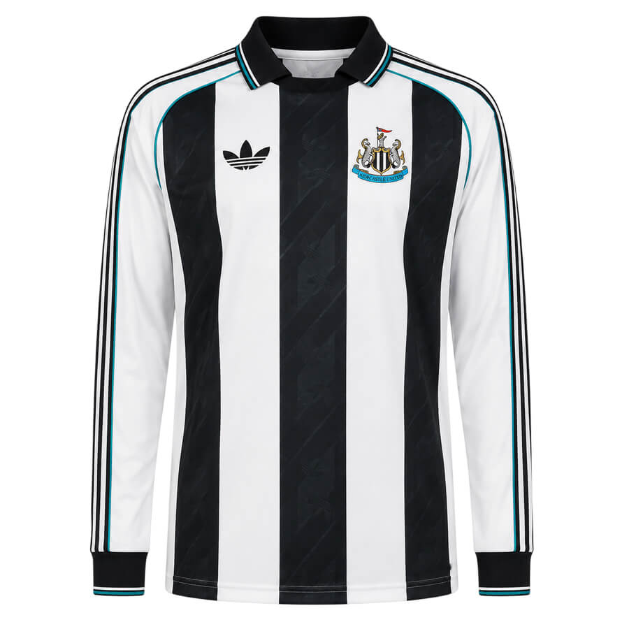 Newcastle Home 24 25 Long Sleeve Football Shirt