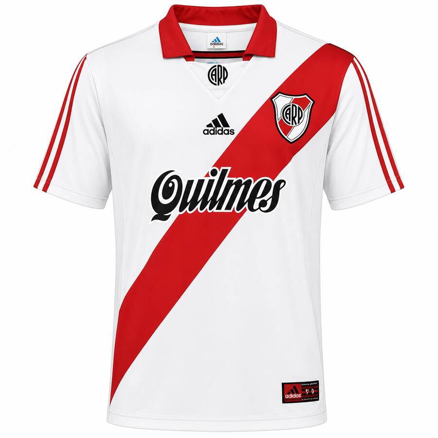 River Plate Home 1998 1999 Football Shirt