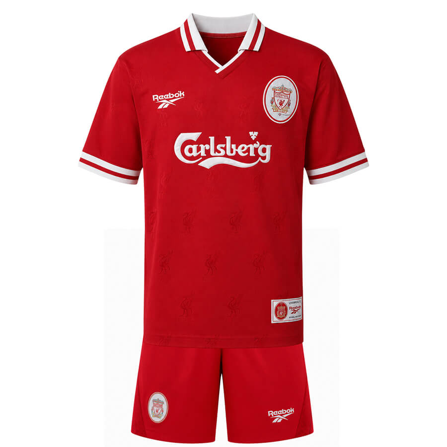 Liverpool Home 1996 1998 Kids Football Kit