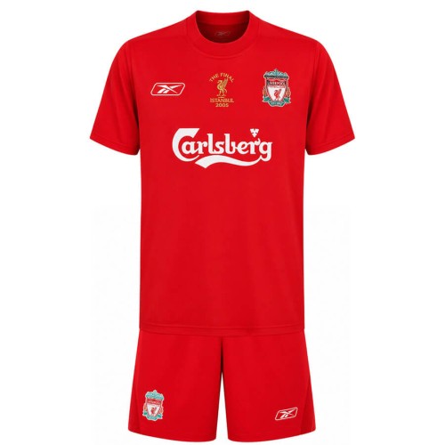 Liverpool Home 2004 2005 Kids Football Kit