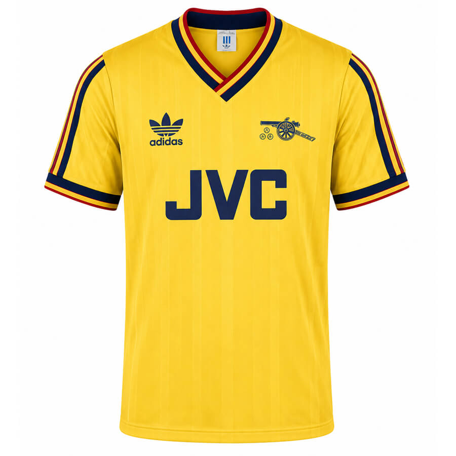 Arsenal Away 1986 1987 Football Shirt