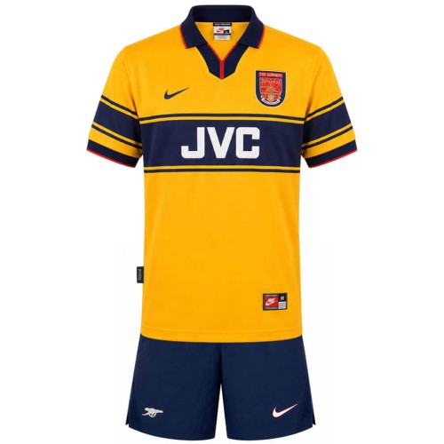 Arsenal Away 1998 1999 Kids Football Kit