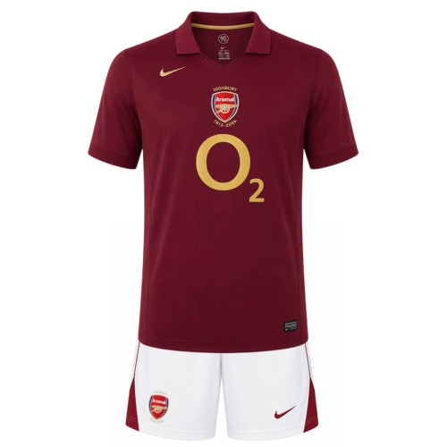 Arsenal Home 2005 2006 Kids Football Kit