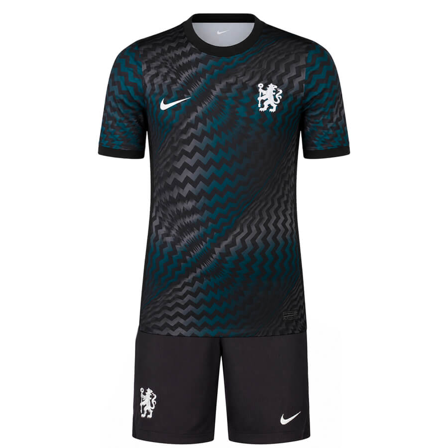 Chelsea Goalkeeper Kids Football Kit 26 27 - Black