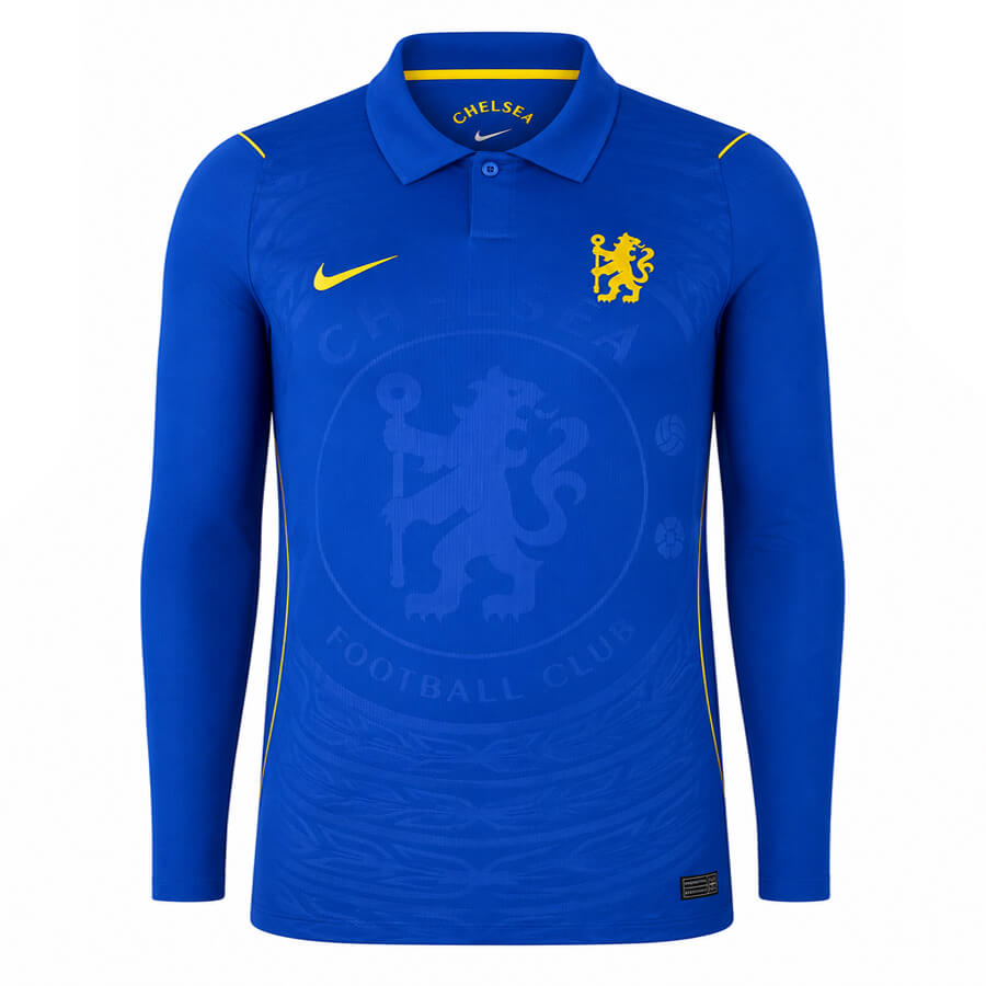 Chelsea Home Long Sleeve Football Shirt 26 27