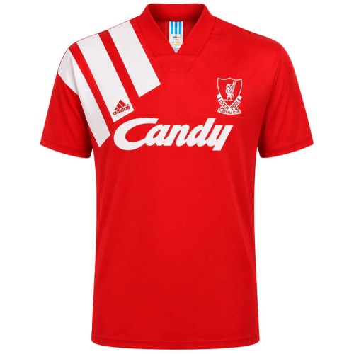 Liverpool Home 1991 1992 Football Shirt