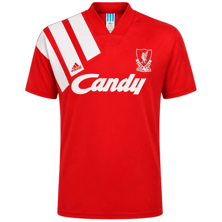 Liverpool Home 1991 1992 Football Shirt