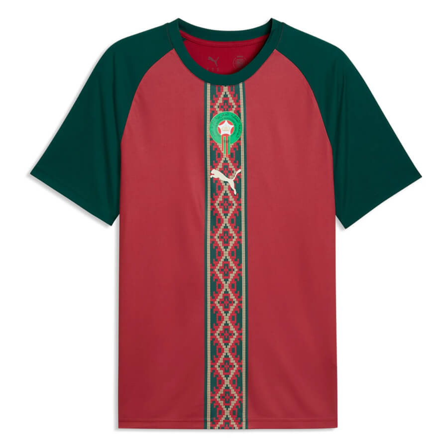 Morocco Pre Match Training Football Top