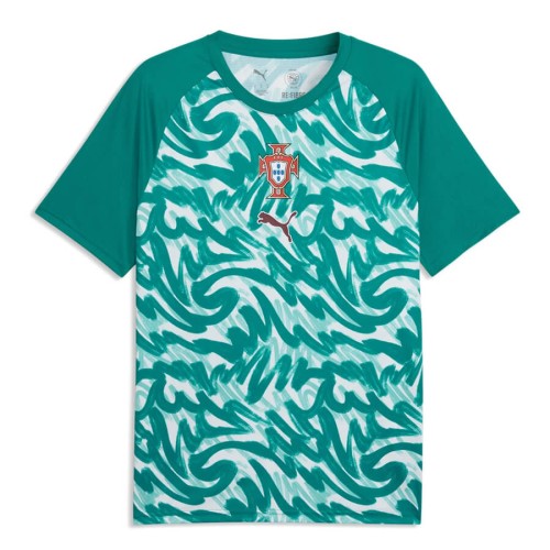Portugal Pre Match Training Football Top - Green
