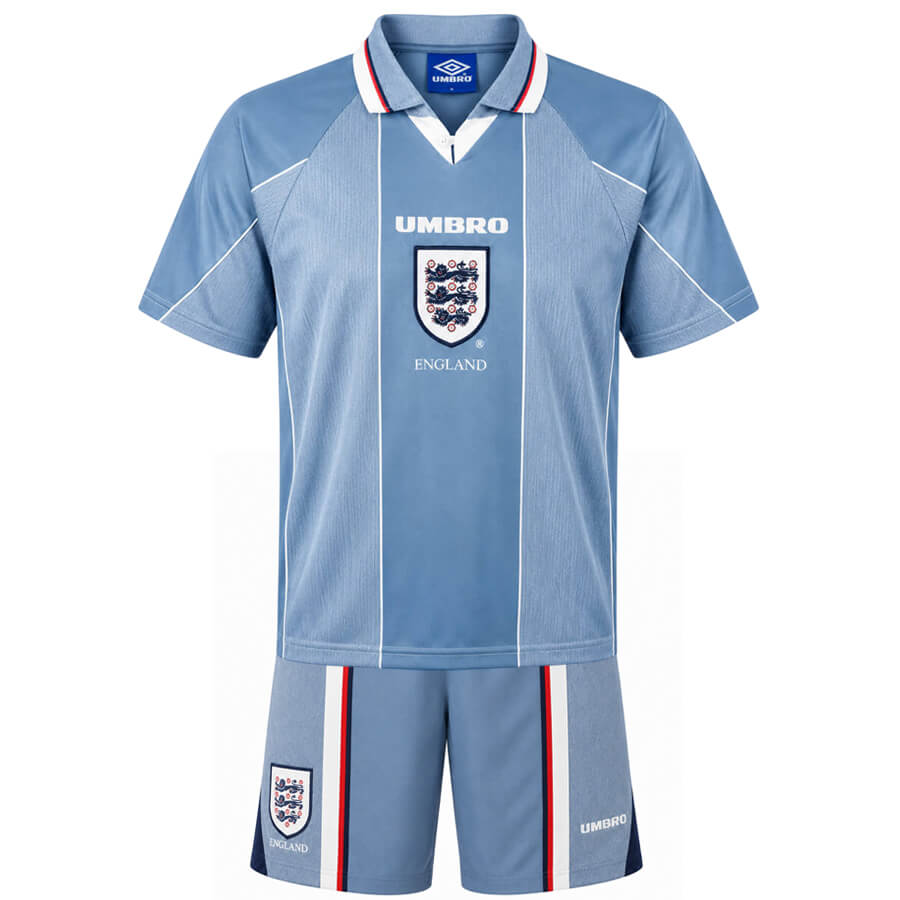 England Away 1996 Kids Football Kit