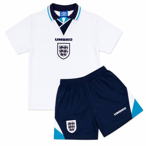 England Home 1996 Kids Football Kit