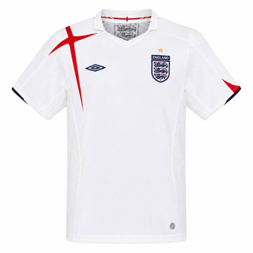 England Home 2006 Football Shirt