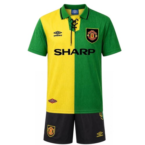 Manchester United Third 1992 1994 Kids Football Kit