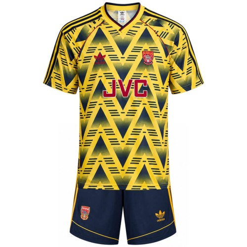 Arsenal Away 1991 1993 Kids Football Kit