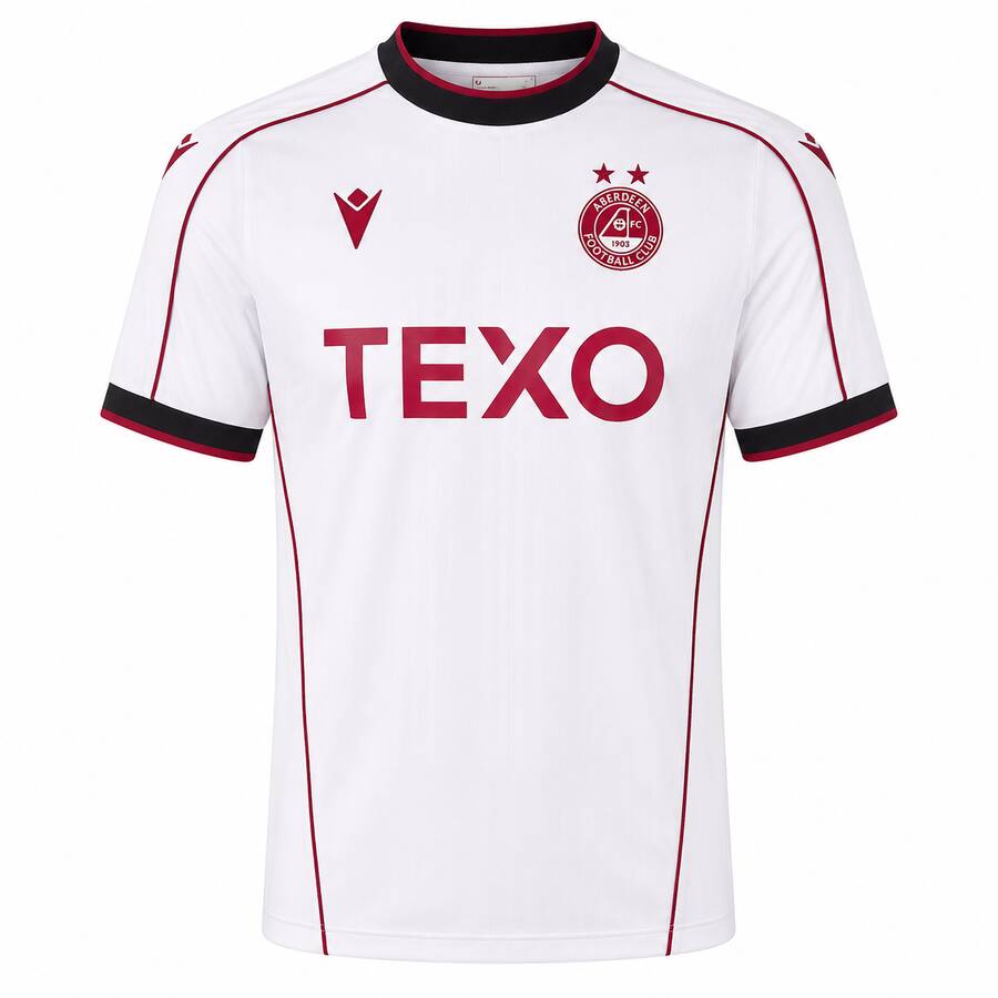 Aberdeen Away Football Shirt 26 27