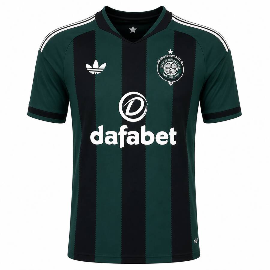 Celtic Away Player Version Football Shirt 26 27
